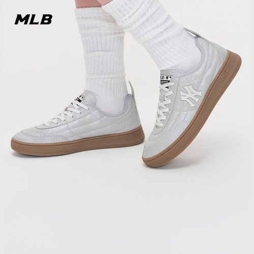 MLB官方男女同款韩系拼接复古休闲薄底德训鞋26夏季新款通勤SXLK1