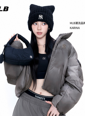 【情人节礼物】MLB官方KARINA同款男女云朵包手提包25冬新款BQSM1