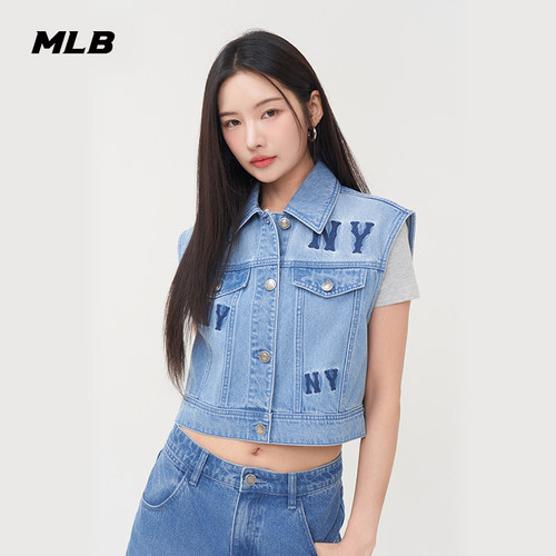 MLBMLB官方女款背心马甲外套