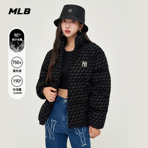 MLB情侣运动羽绒服外套24秋季