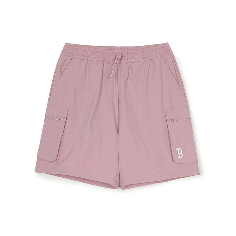 MLB官方 女款防晒凉感防泼水百搭工装风梭织短裤25夏季新款SMB03,运动服/休闲服装,运动中长裤／短裤,淘宝优惠券,粉丝福利购,淘宝优惠卷