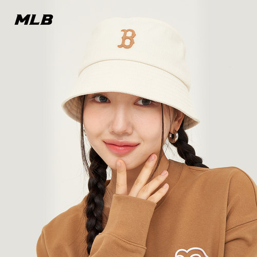MLB男女同款时尚百搭休闲渔夫帽