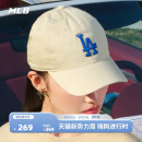 MLB官方 休闲运动韩系软顶棒球帽百搭鸭舌帽春夏CP66 张康乐同款