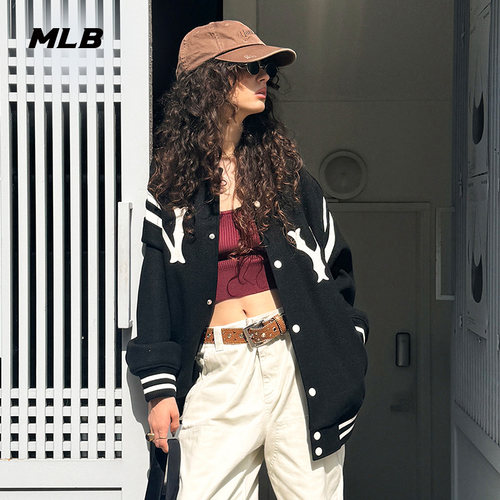 MLB男女官方情侣棒球外套