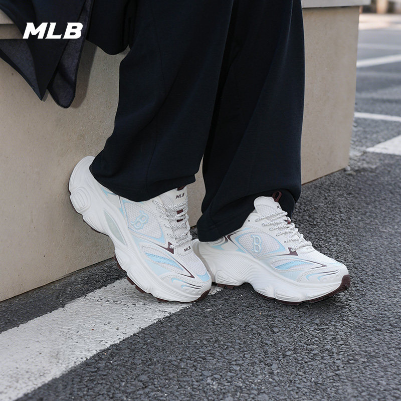 MLB官方 汪苏泷同款时尚经典厚底街头赛博老爹鞋26春季新款SHWD1,运动鞋new,老爹鞋,淘宝优惠券,粉丝福利购,淘宝优惠卷