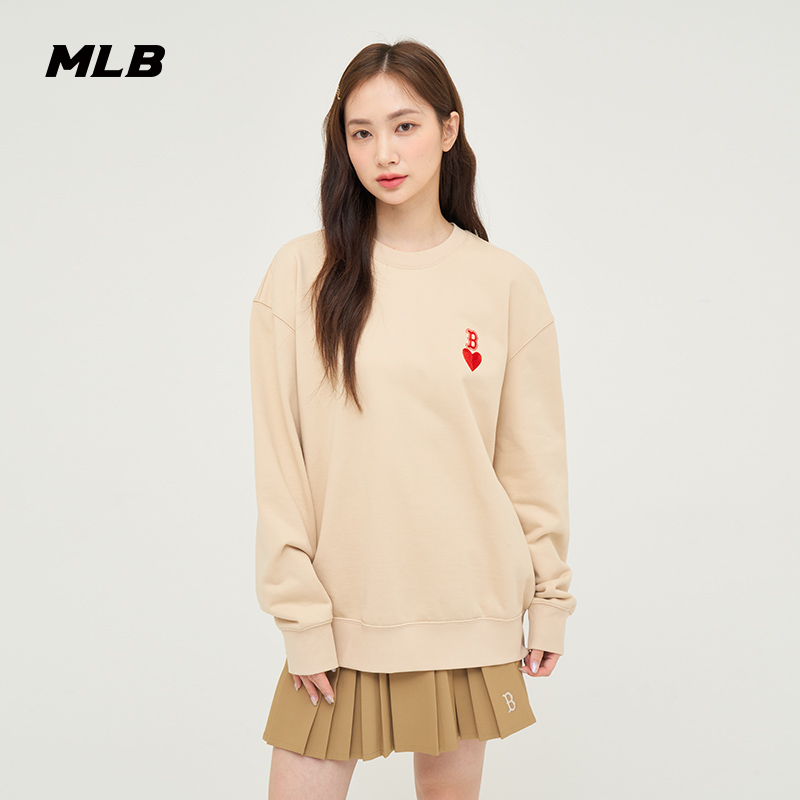 MLB官方圆领套头卫衣24秋季新款