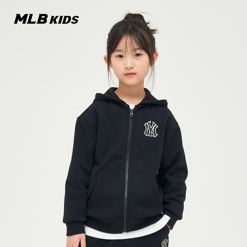 MLB儿童官方男女童连帽时髦休闲舒适运动卫衣外套冬季HDB03,运动服/休闲服装,运动卫衣/套头衫,淘宝优惠券,粉丝福利购,淘宝优惠卷