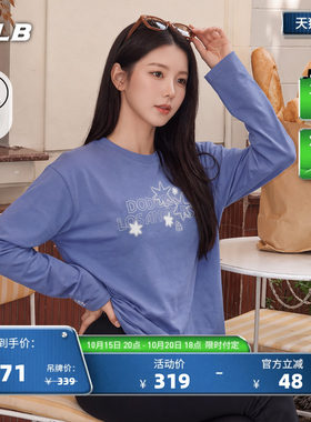 MLB官方女款凉感长袖T恤夏季