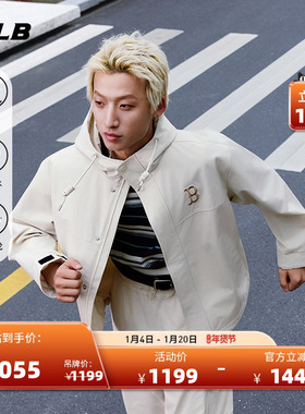 MLB官方 张康乐同款男女防水防泼水防风夹克外套25秋季新款WJB01