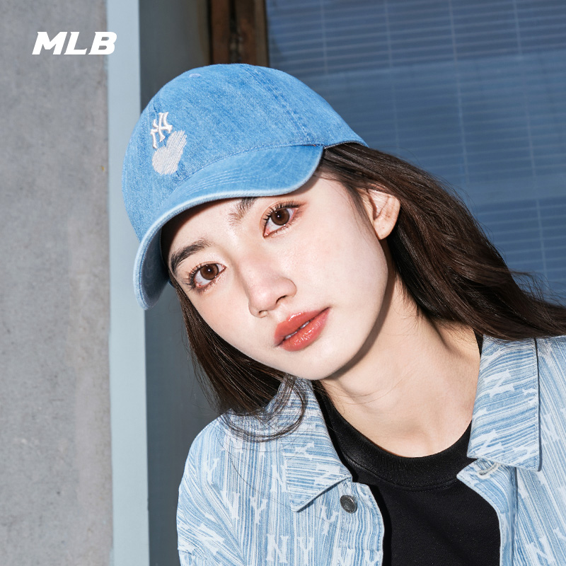 MLB爱心系列牛仔软顶棒球帽官方