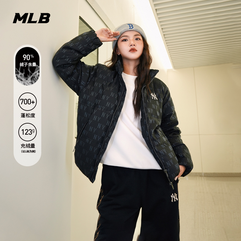 MLB情侣运动羽绒服外套24秋季