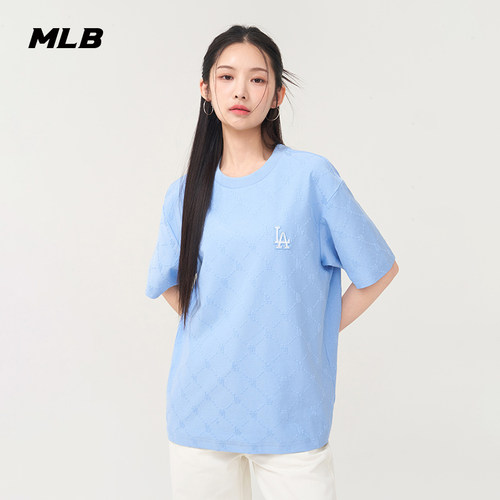 MLB情侣休闲宽松运动T恤