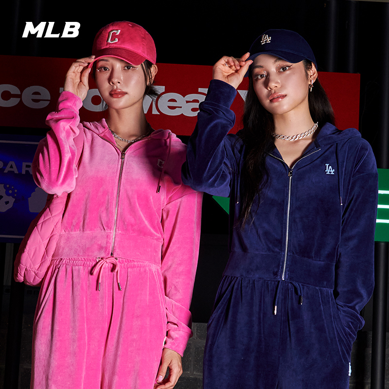 官方运动外套MLB老花针织满印