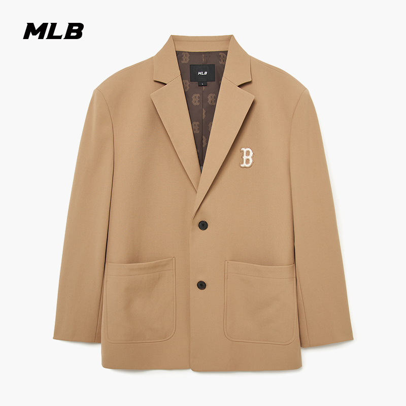 官方夹克MLB情侣西装夹克