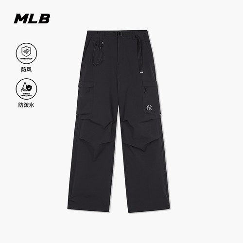 MLB防泼水防风工装梭织裤