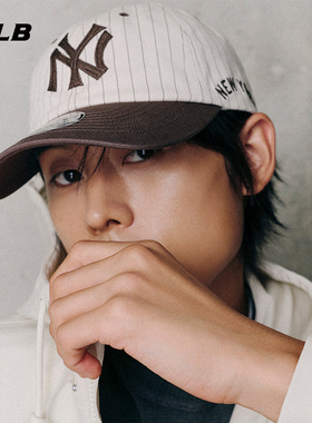 MLB官方 KARINA同款男女户外时尚百搭软顶棒球帽25秋冬新款CPB25