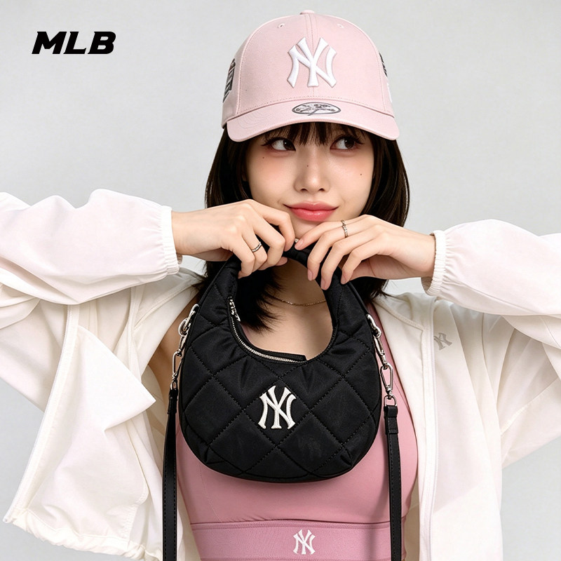 MLB复古百搭休闲可调节斜挎包图片