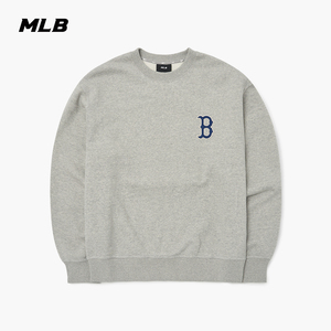 MLB官方 男女情侣圆领百搭卫衣宽松运动休闲23新款MTB06