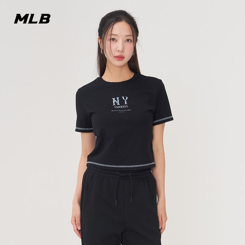 MLB情侣休闲宽松运动T恤