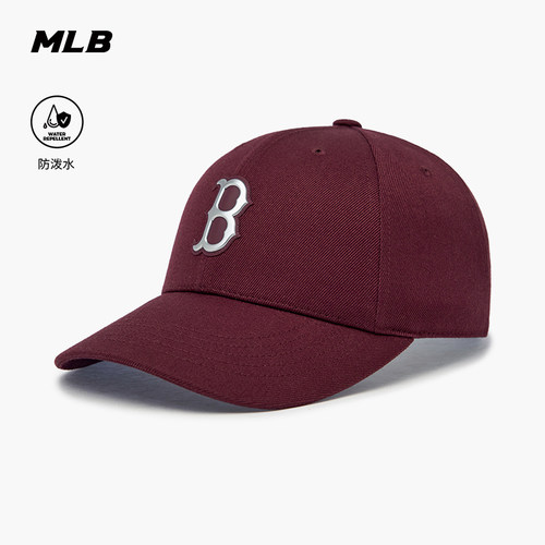 MLB官方男女同款韩系复古防泼水遮阳帽硬顶棒球帽26夏季新款CPB34
