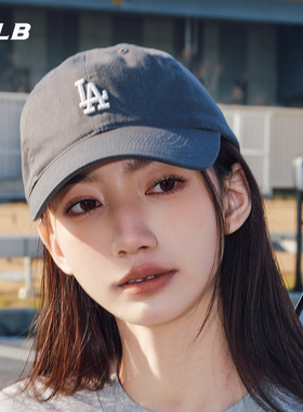 MLB官方 张康乐同款男女时尚百搭软顶棒球帽遮阳帽户外秋冬CP77