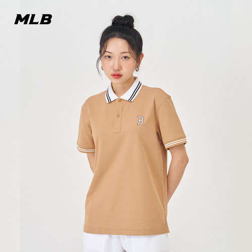 MLBpolo休闲24新款防晒凉感短袖