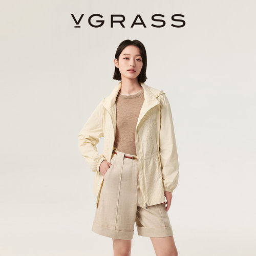 VGRASS匠艺刺绣花边外套