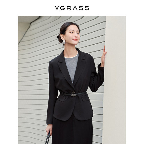 VGRASS28MM重磅真丝软西装