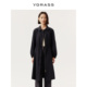 VGRASS维格娜丝春季 瘦腰显瘦风衣 进口棉感面料彼得潘领轻型中长款