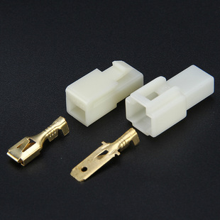 汽车6.3胶壳端子房车改装 多功能接线插头接头 线束对接器按压式