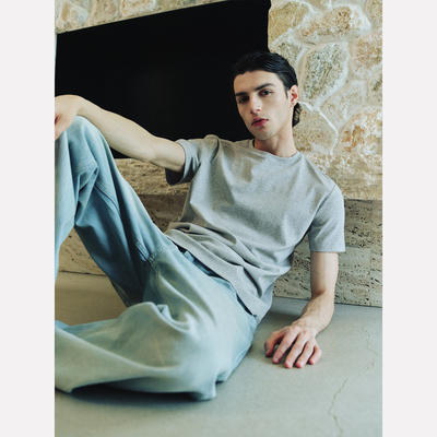 Manifold｜定织强捻纯色短袖T恤