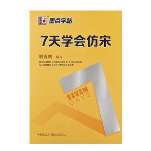 仿宋体字帖练字宋体钢笔专用临摹练字帖小学生初中生高中大学生成人初学者硬笔书法荆霄鹏正楷基础入门教程标准成年写字帖练字本