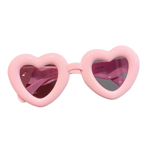 儿童墨镜女款偏光太阳镜防紫外线宝宝夏日户外防晒猫眼爱心偏光镜