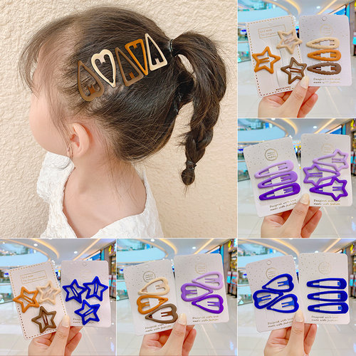 森米兔儿童韩版女不伤发发夹