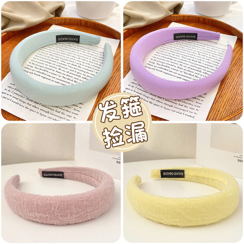 毛绒儿童发箍冬季女童头箍头