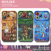 宝可梦适用苹果17promax手机壳iPhone16动漫15新款 14男生13mini保护12外11软x硅胶xr全包镜头xs防摔8套7女生
