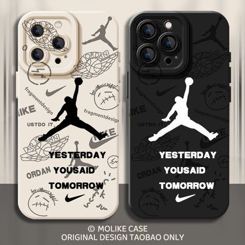 nba篮球飞人适用iqoo15手机壳13硅胶z9turbo潮牌钩子12乔丹11s一加ace6新款neo10pro男生1+2/3v/9/8/7/5/vivo