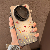 新年烟花适用华为mate80promax手机壳70马年60本命年50小众40e保护30荣耀magic8创意7绝美6保护5新款 套外壳硬