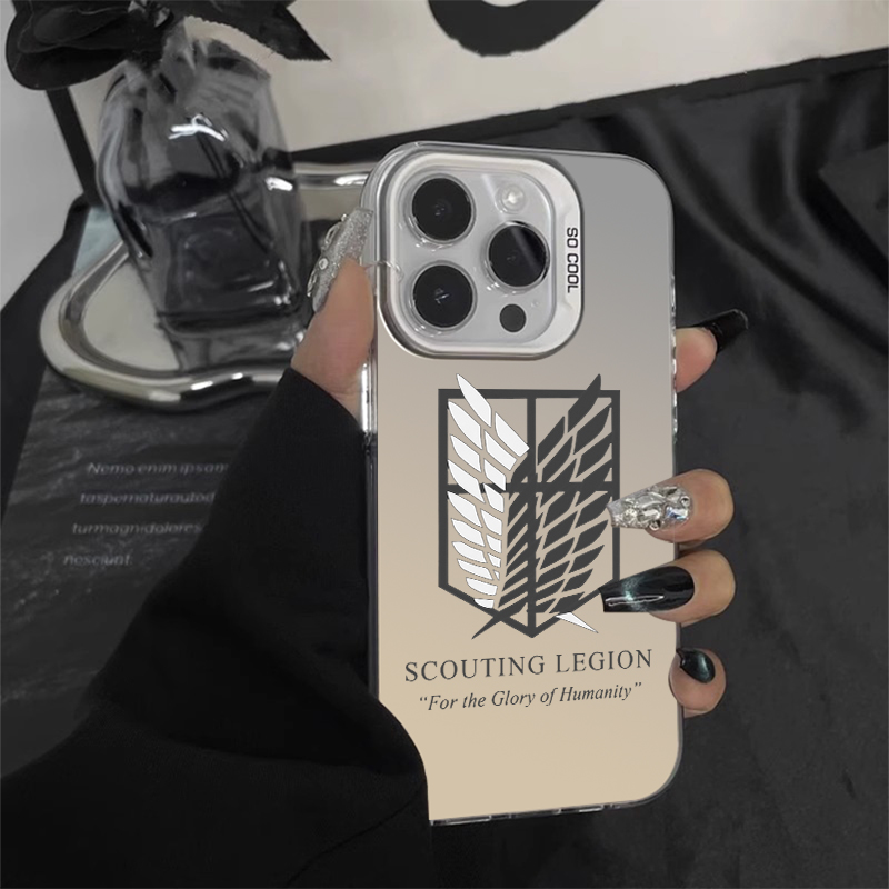 适用iQOO手机壳自由之翼进击巨人