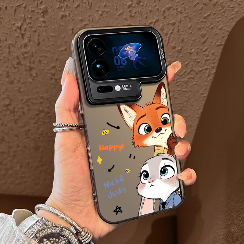 探头尼克朱迪适用小米17promax手机壳15ultra疯狂动物城14新款13红米k90兔子80狐狸70女60至尊版50/note12/11