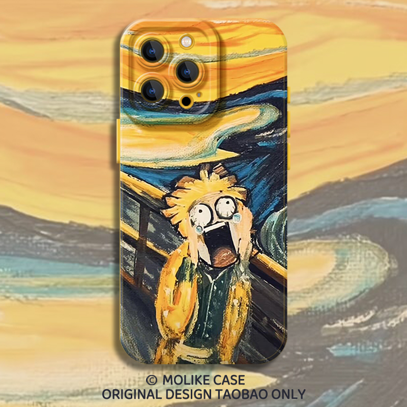 呐喊我妻善逸适用华为pura80手机壳mate70pro鬼灭之刃nova14新款13油画12荣耀400/300/200/x60/50/magic8/7/6