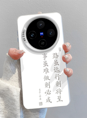 适用vivox300pro手机壳vivox200mini行则将至x100s中国风ultra文字x90书法80创意70高级感60个性小众新中式套