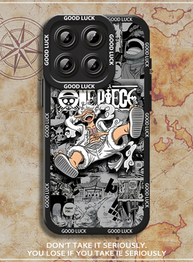 海贼王路飞适用小米17手机壳15pro漫画14硅胶13ultra动漫11男10s红米k80套70软60/50至尊版40/30/note12turbo