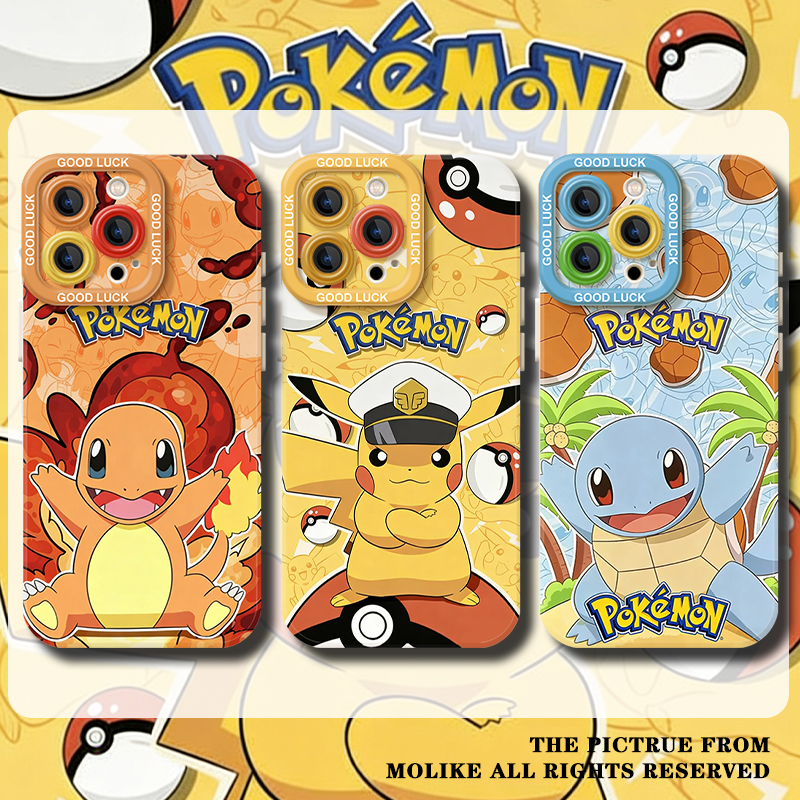 皮卡丘适用iqoo15手机壳13宝可梦z9turbo动漫12男生11s一加ace6新款neo10pro保护套1+2外3v软9硅胶8/7/5/vivo