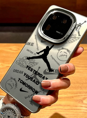 nba篮球飞人适用iqoo16手机壳15T乔丹13潮牌12动漫z11turbo钩子neo10pro周边9+男生8卡通7外6保护5新款vivo套
