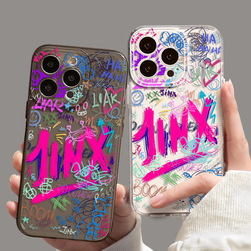 适用小米手机壳金克斯签名金克丝