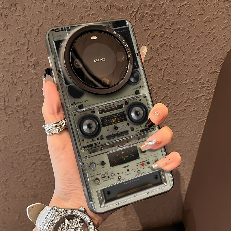 磁带适用华为mate80promax手机壳70播放器60男款50个性40e恶搞30荣耀magic8男生7搞怪6小众5新款保护套外镜头