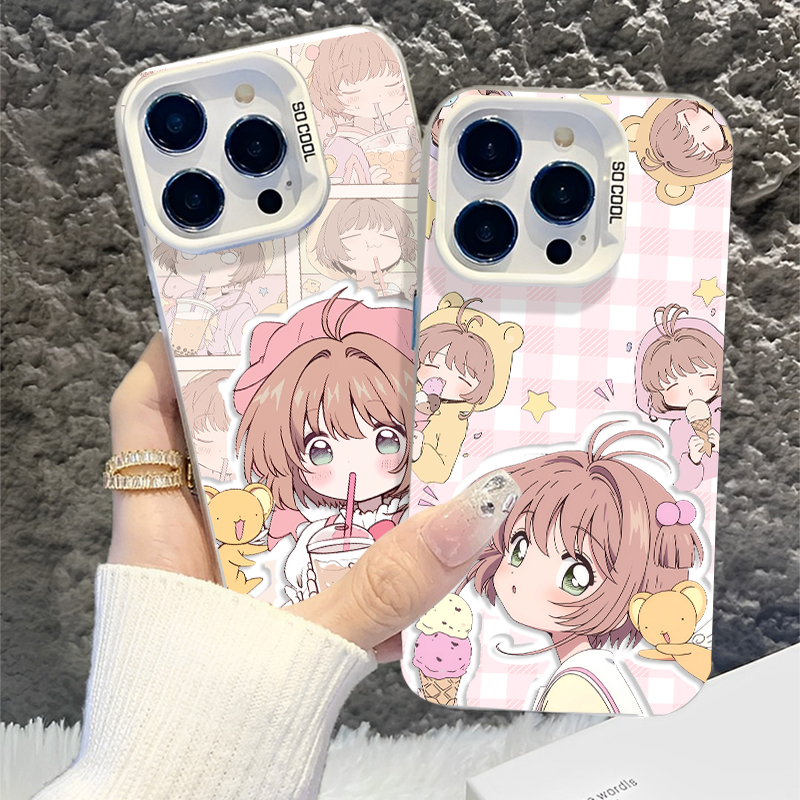 适用iQOO手机壳百变小樱魔法少女