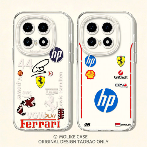 F1赛车适用iqoo15手机壳13法拉利z9turbo汉密尔顿12透明11s一加ace6新款neo10pro周边1+2车队3v/9/8/7/5/vivo