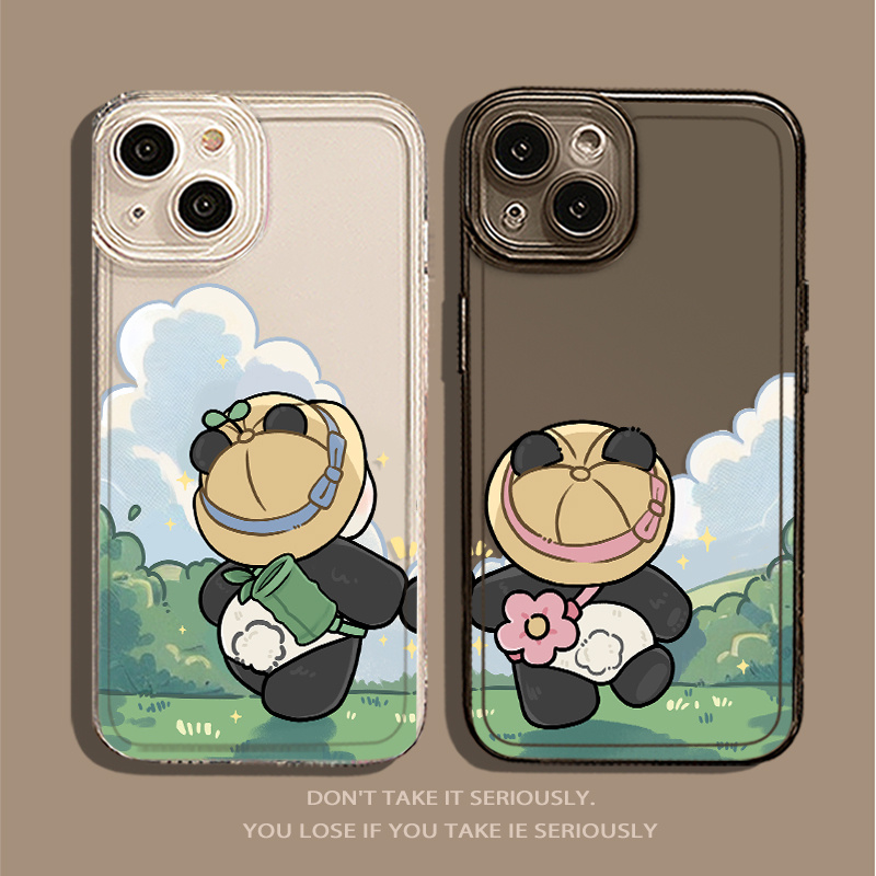 适用苹果手机壳情侣可爱趣味硅胶